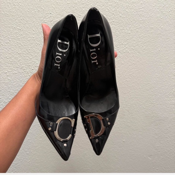 VINTAGE CHRISTIAN DIOR HEELS - Picture 7 of 8
